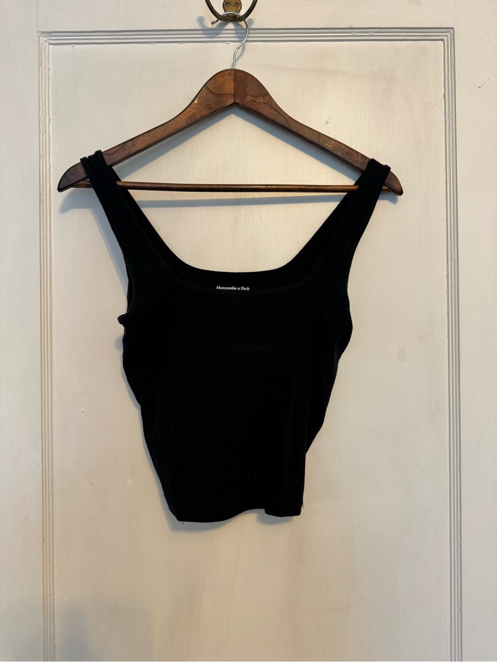 Abercrombie & Fitch Black Scoop Neck Tank Top